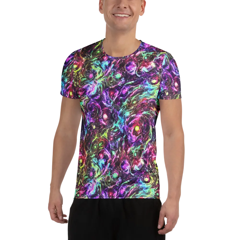 Infinite Embers on Men's Athletic T-Shirt — Front
