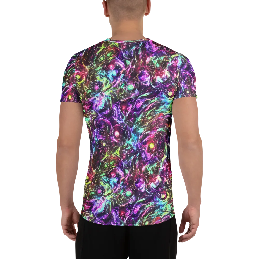 Infinite Embers on Men's Athletic T-Shirt — Back