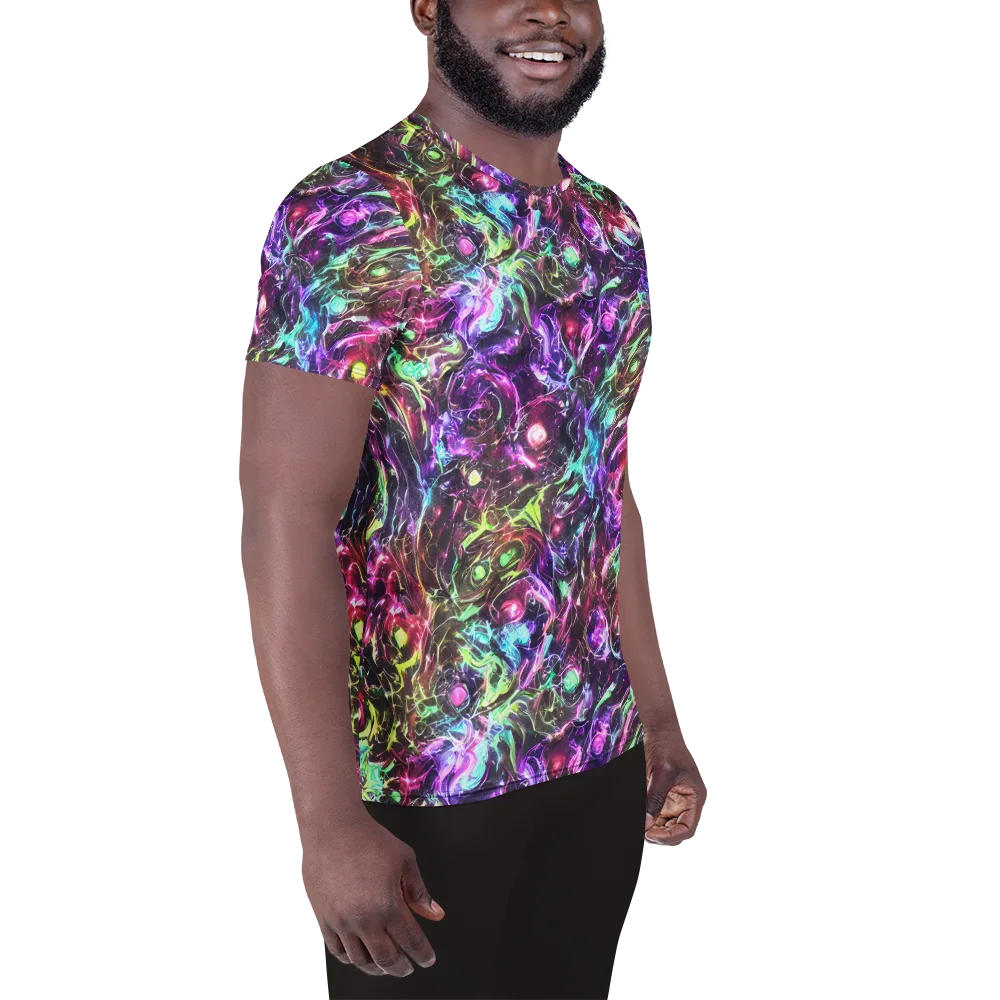 Infinite Embers on Men's Athletic T-Shirt — Right