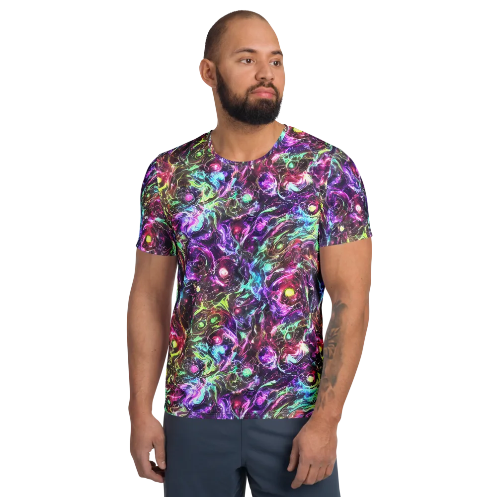 Infinite Embers on Men's Athletic T-Shirt — Front