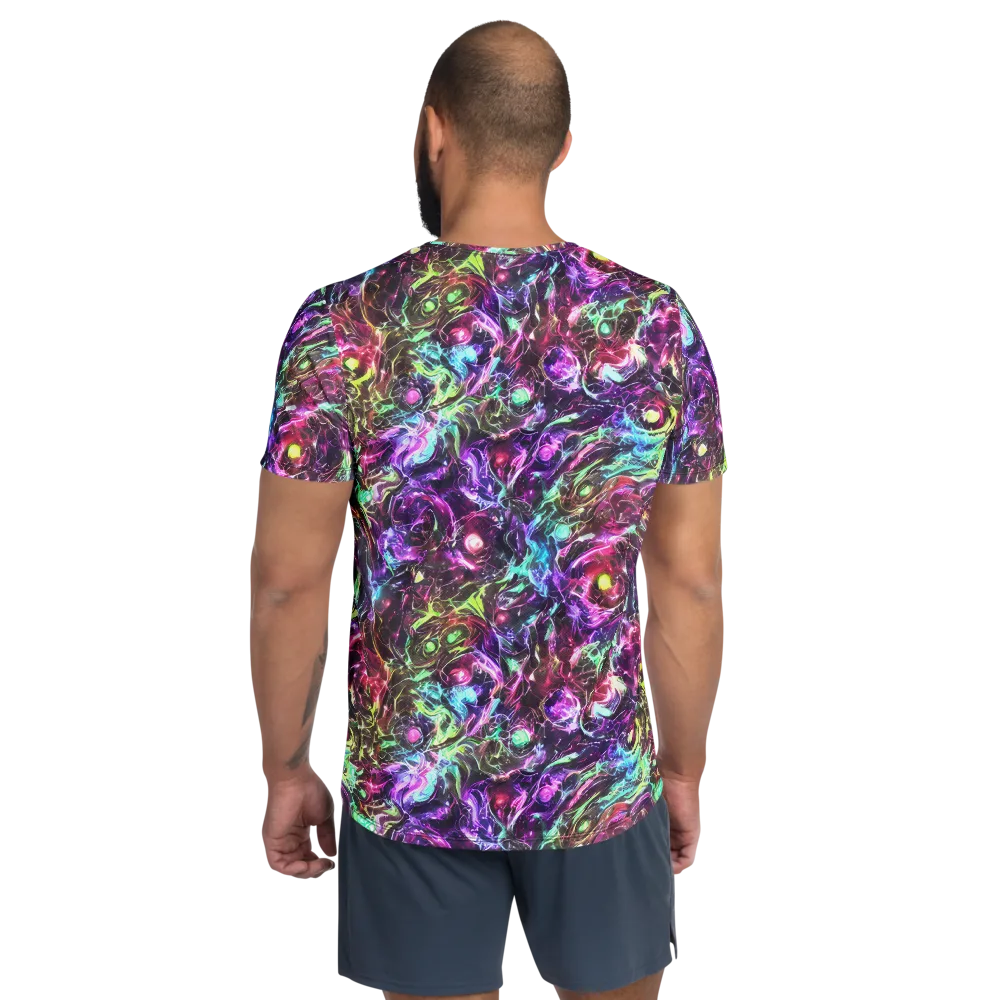 Infinite Embers on Men's Athletic T-Shirt — Back