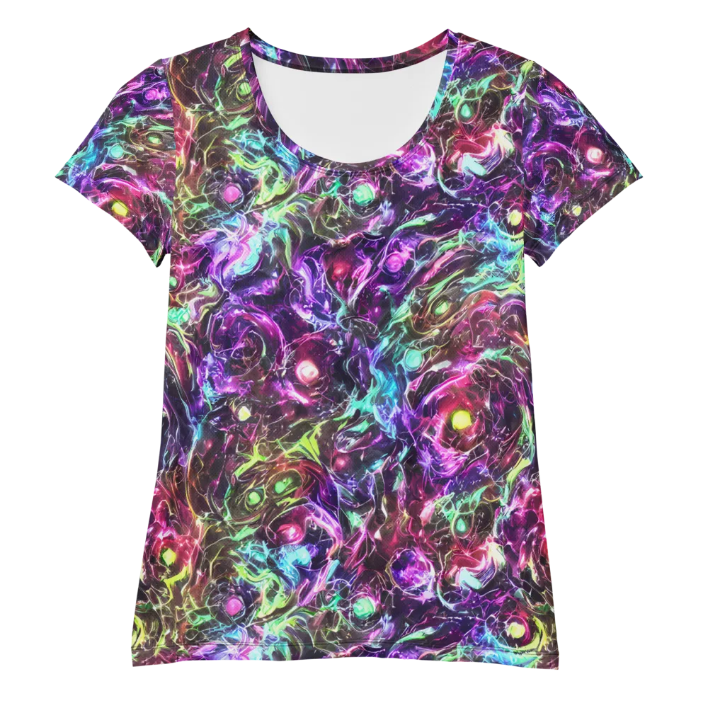 Infinite Embers on Women's Athletic T-Shirt — Front