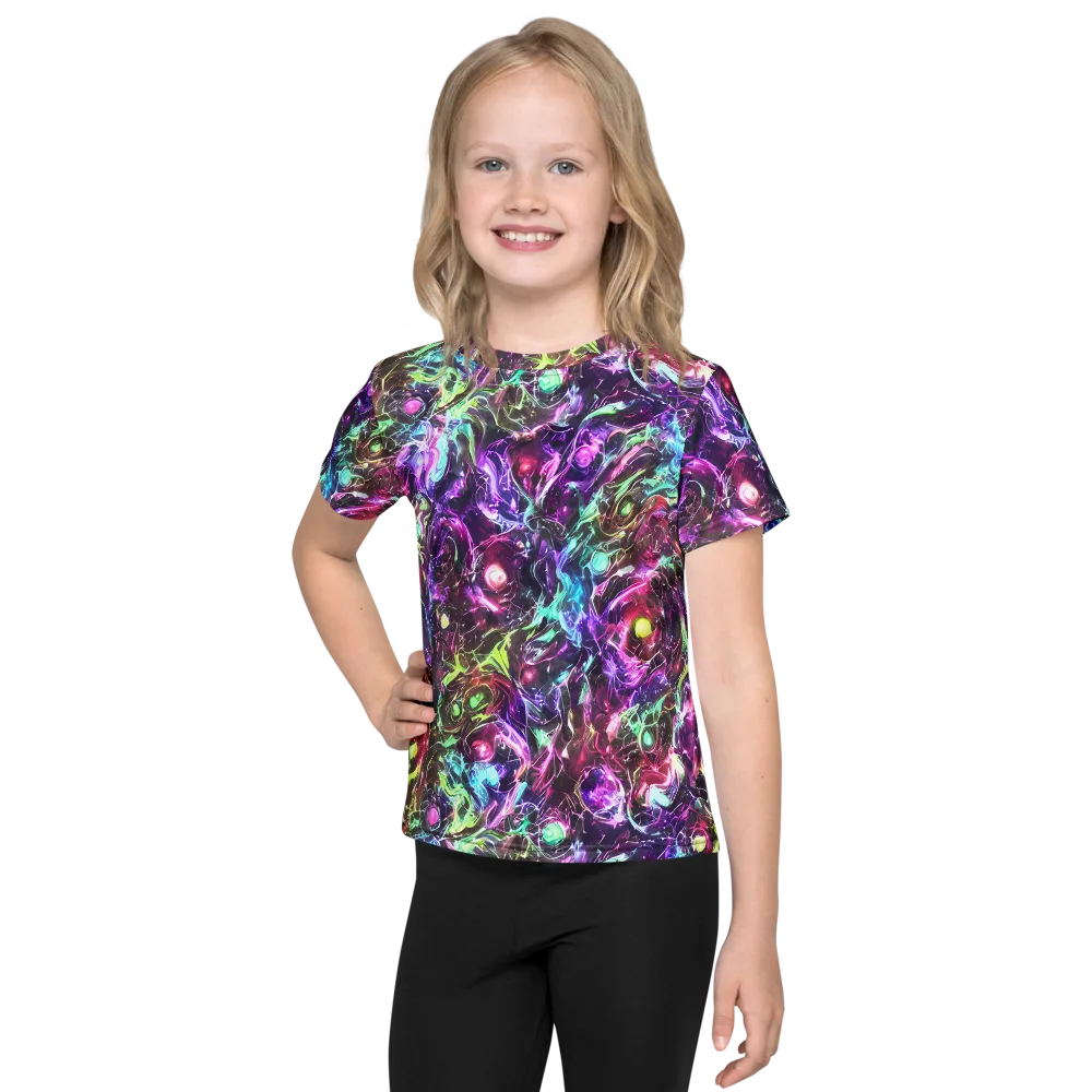 Infinite Embers on Kids Crew Neck T-Shirt — Front