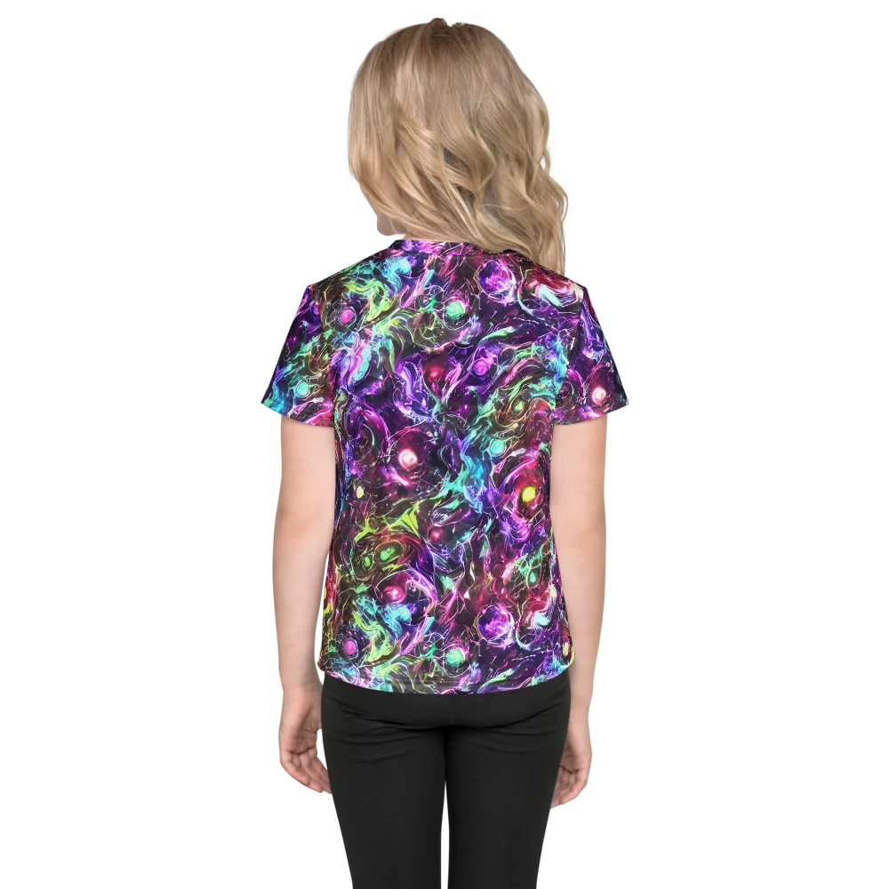 Infinite Embers on Kids Crew Neck T-Shirt — Back