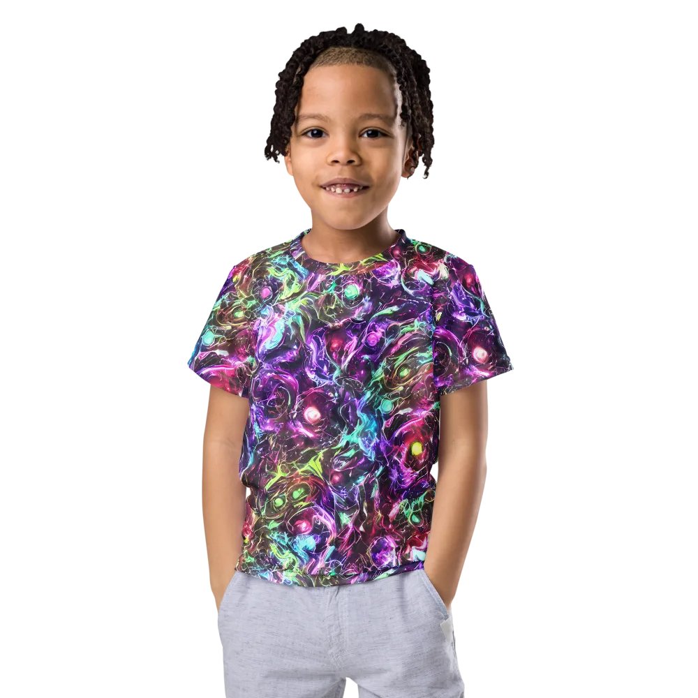 Infinite Embers on Kids Crew Neck T-Shirt — Front
