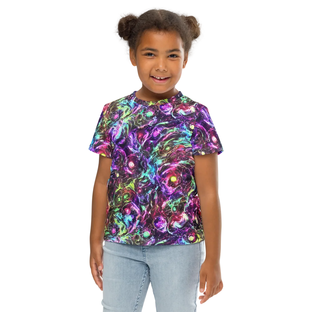 Infinite Embers on Kids Crew Neck T-Shirt — Front