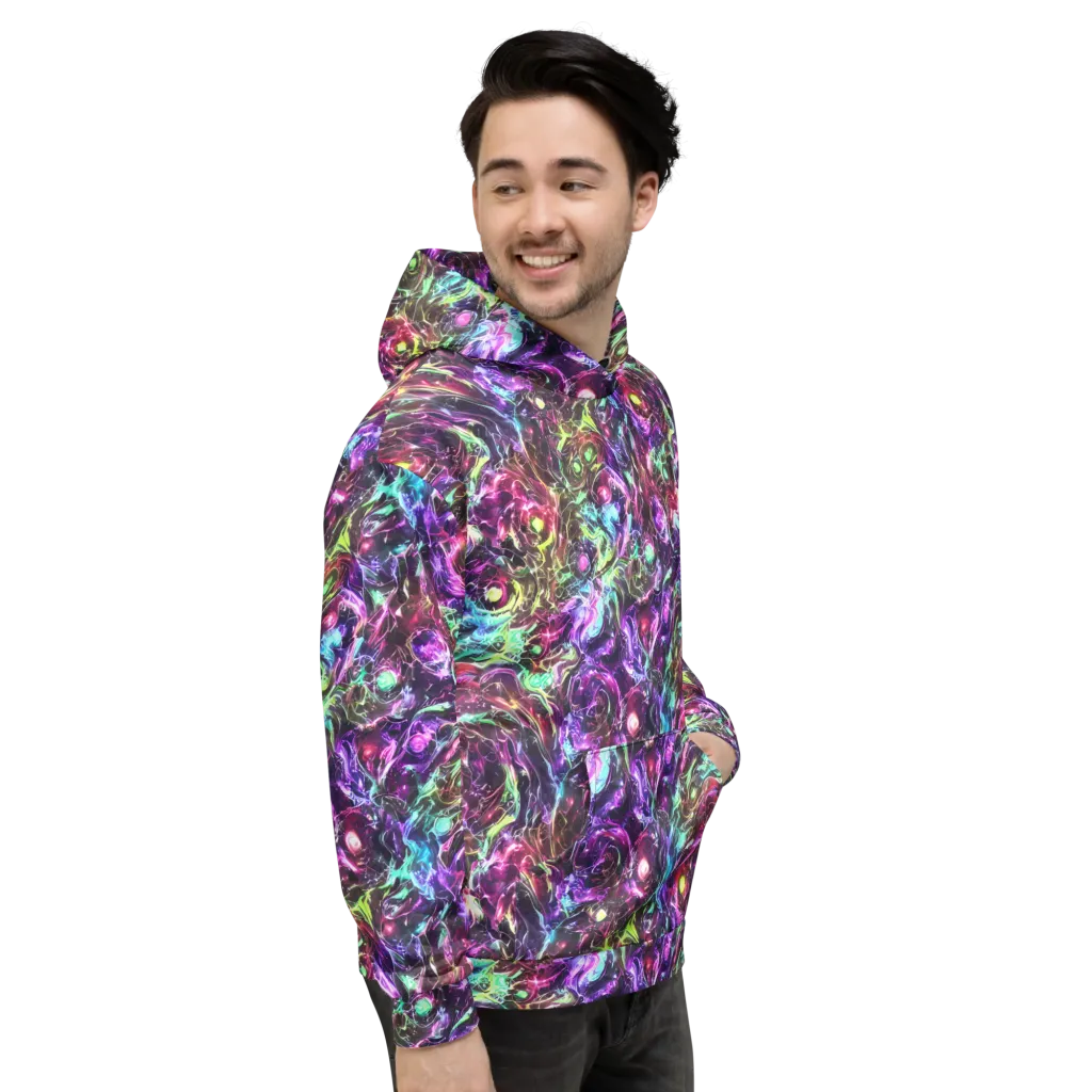 Infinite Embers on Hoodie — Right