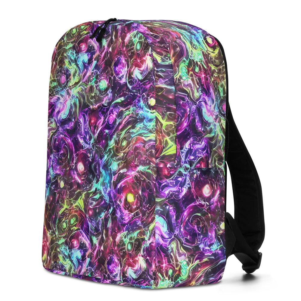 Infinite Embers on Minimalist Backpack — Left