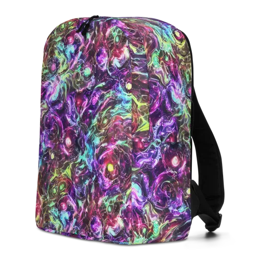 Infinite Embers on a Minimalist Backpack