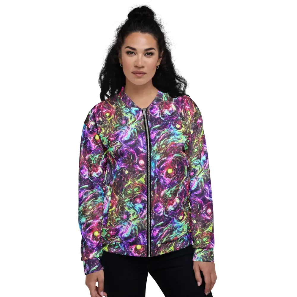 Infinite Embers on Bomber Jacket — Front