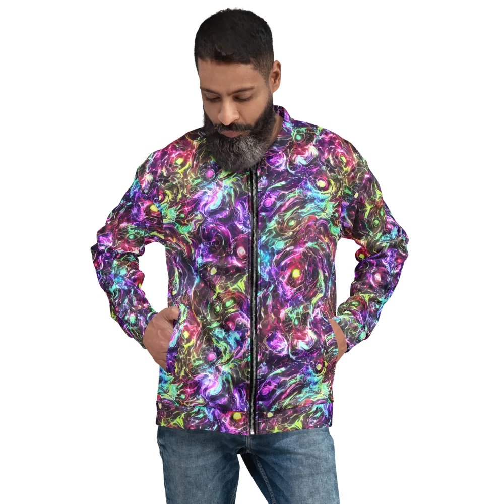 Infinite Embers on Bomber Jacket — Front