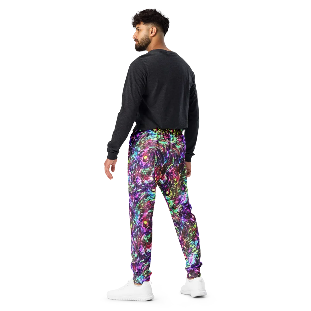 Infinite Embers on Men's Joggers — Back