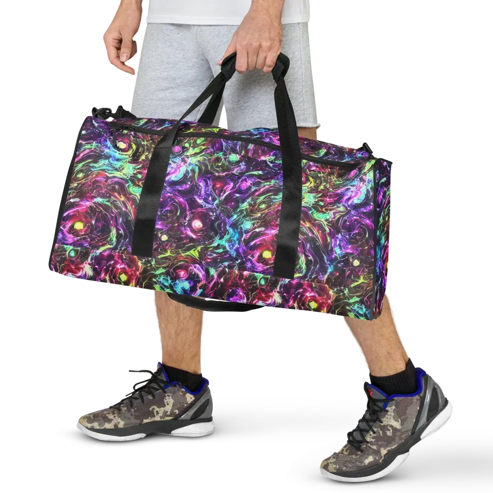 Infinite Embers on Duffle Bag — Front