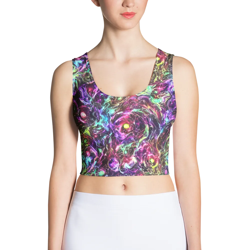 Infinite Embers on Crop Top — Front