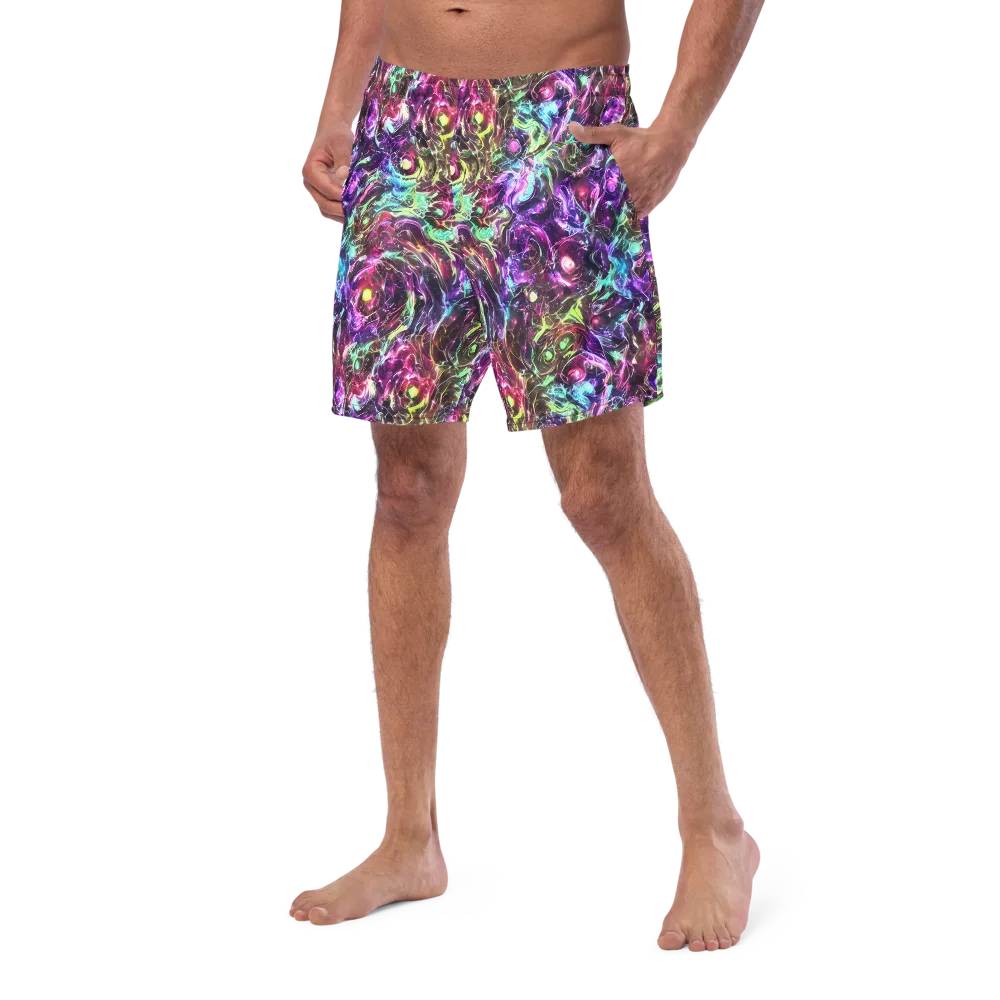 Infinite Embers on Swim Trunks — Left Front