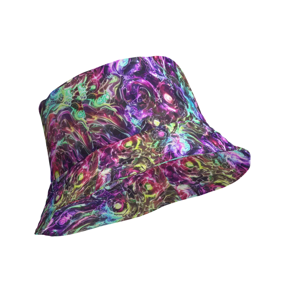 Infinite Embers on Reversible Bucket Hat — Product details Outside