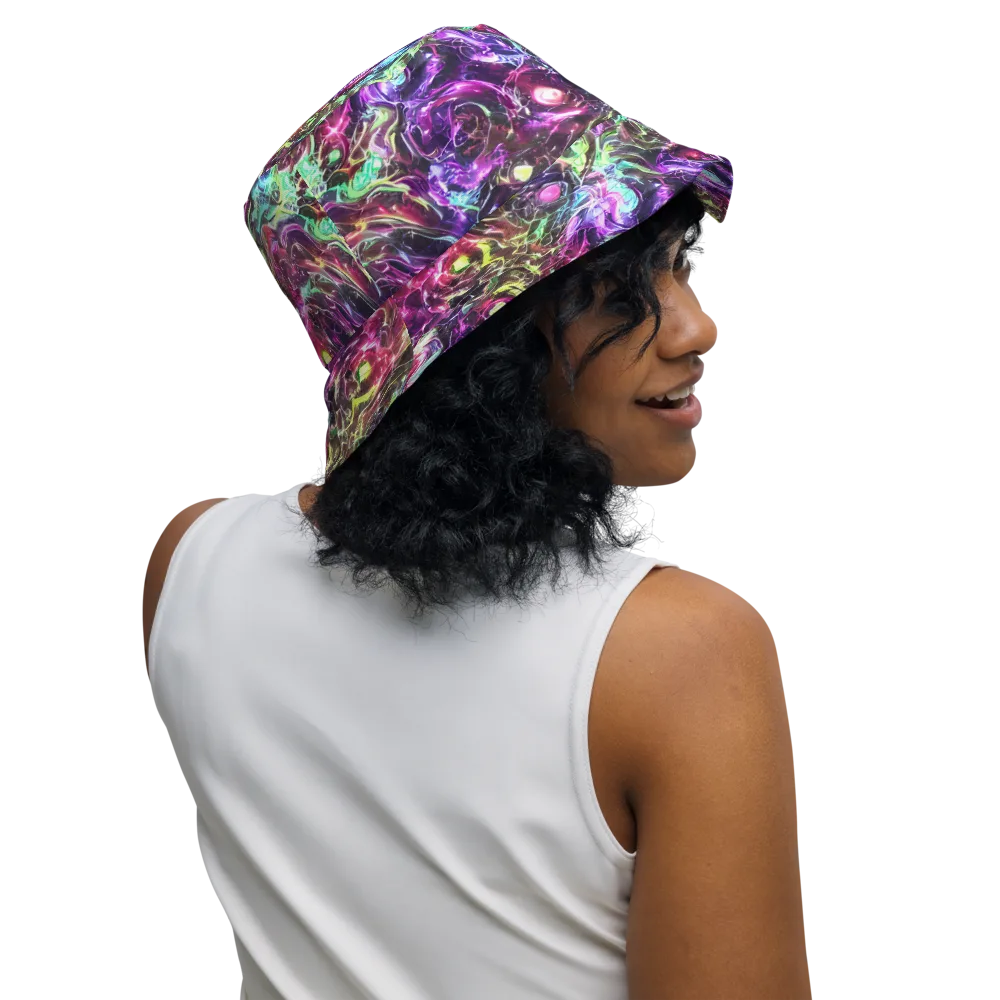 Infinite Embers on Reversible Bucket Hat — Right Outside