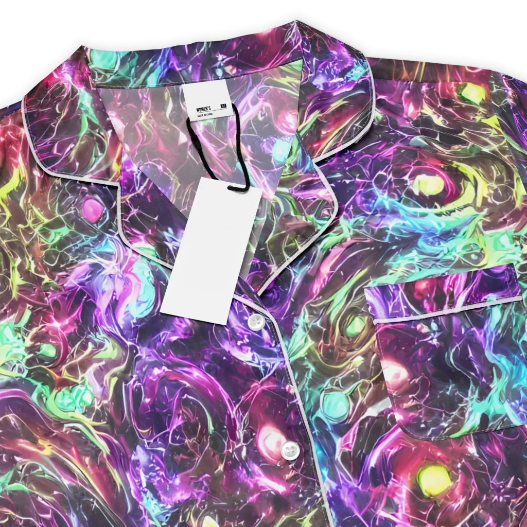 Infinite Embers on Women's Short Sleeve Pajama Top — Product details