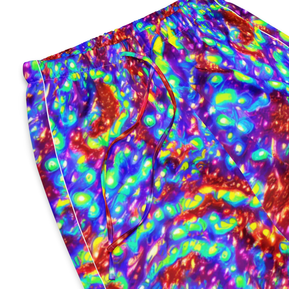 Molten Lime Mosaic on Women's Pajama Pants — Product details