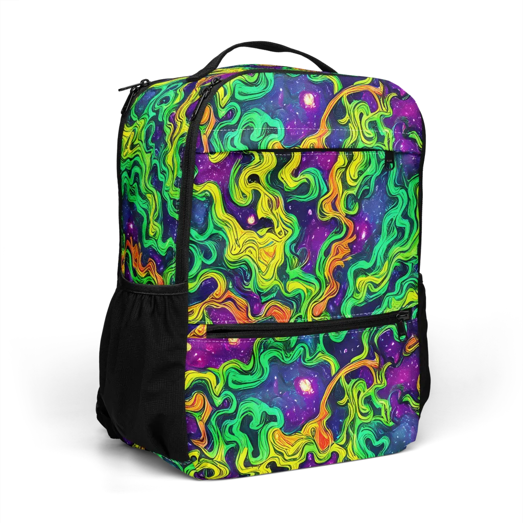 Jungle Comet on Utility Backpack — Right Front