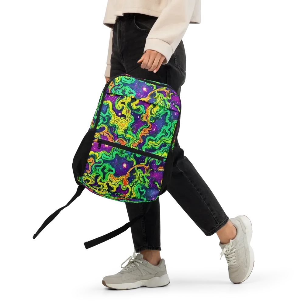 Jungle Comet on Utility Backpack — Front