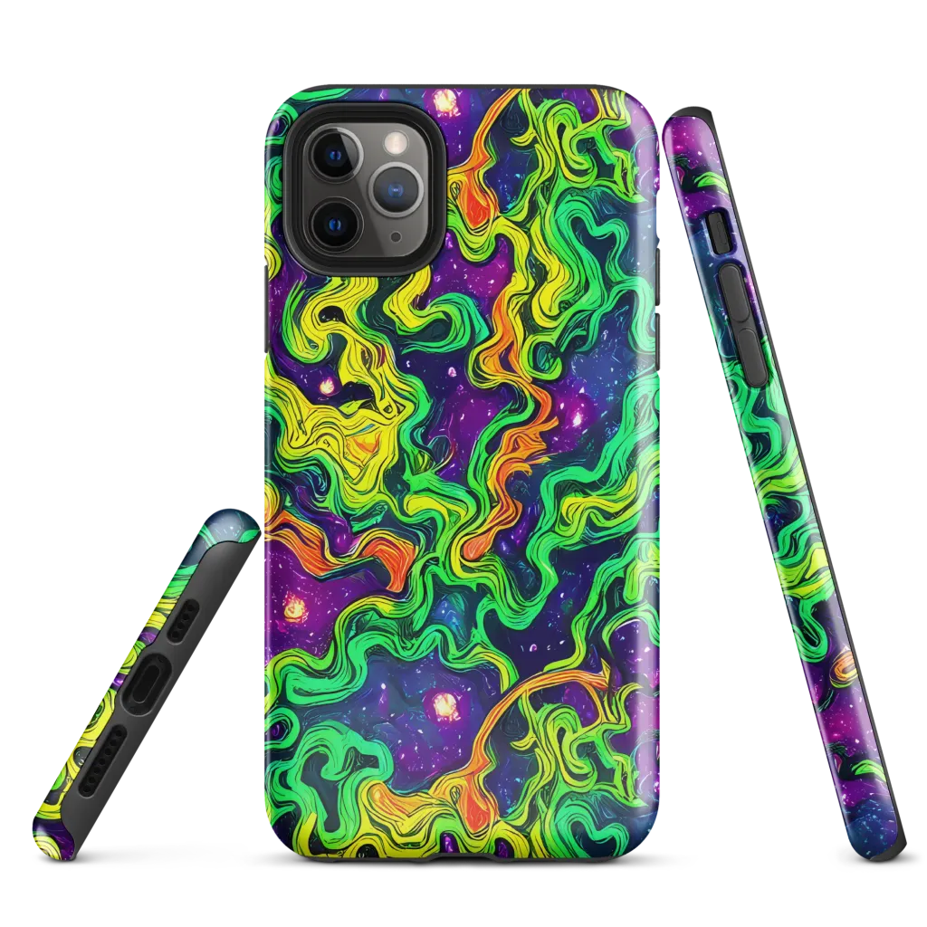 Jungle Comet on Tough Case for iPhone® — Front