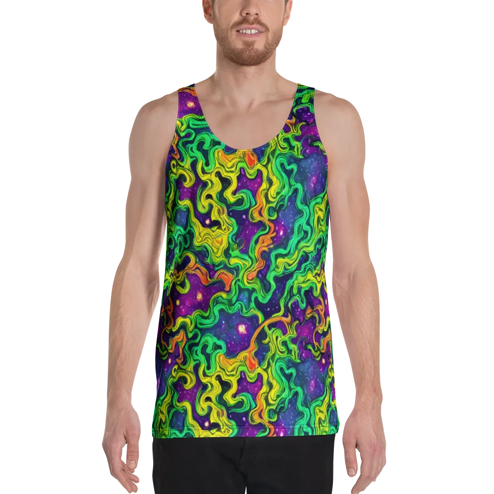 Jungle Comet on Men's Tank Top — Front