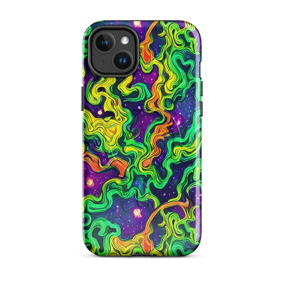 Jungle Comet on MagSafe Tough Case for iPhone® — Front