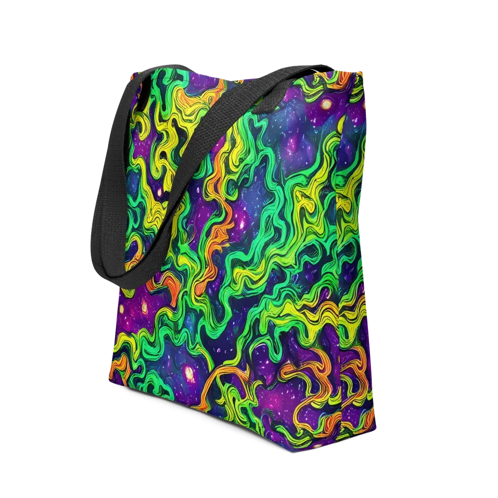Jungle Comet on Tote Bag — Front