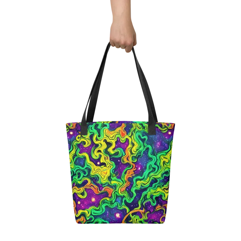 Jungle Comet on Tote Bag — Front