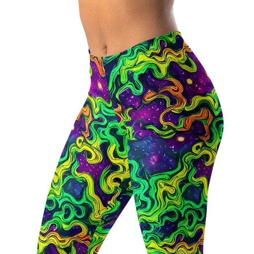 Jungle Comet on a Leggings