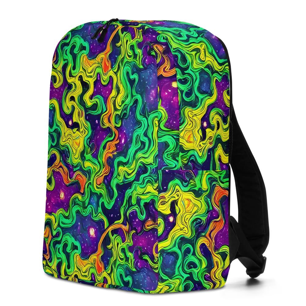 Jungle Comet on Minimalist Backpack — Left