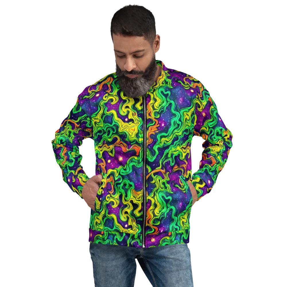 Jungle Comet on Bomber Jacket — Front