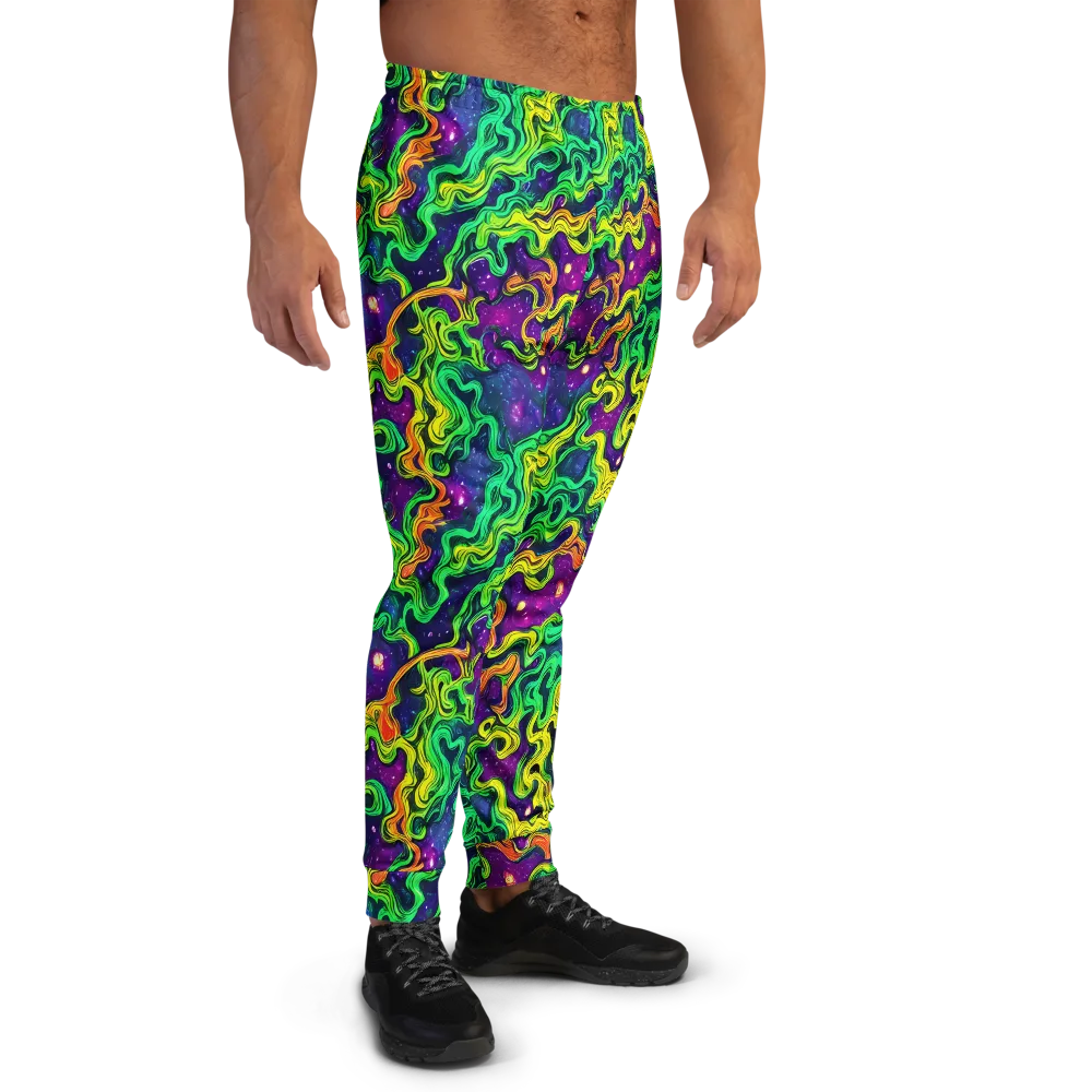 Jungle Comet on Men's Joggers — Right