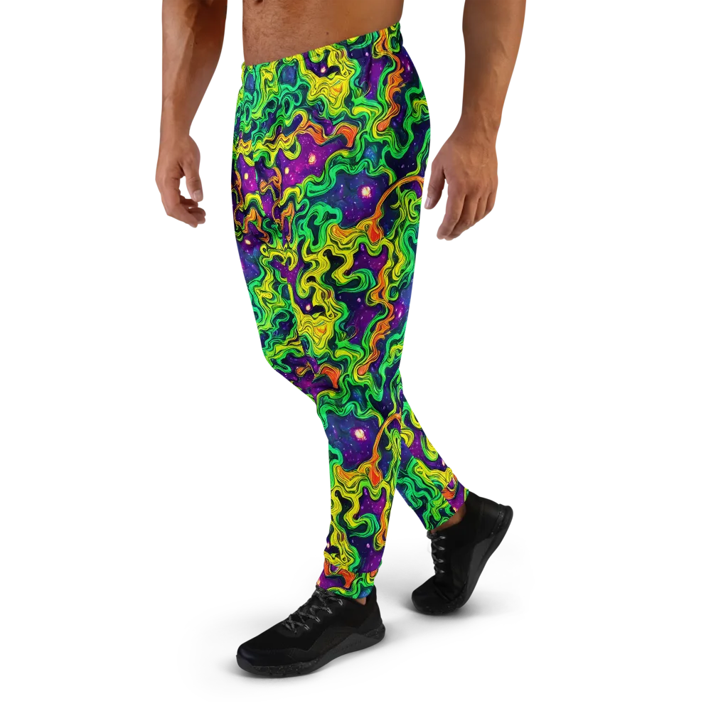 Jungle Comet on Men's Joggers — Left