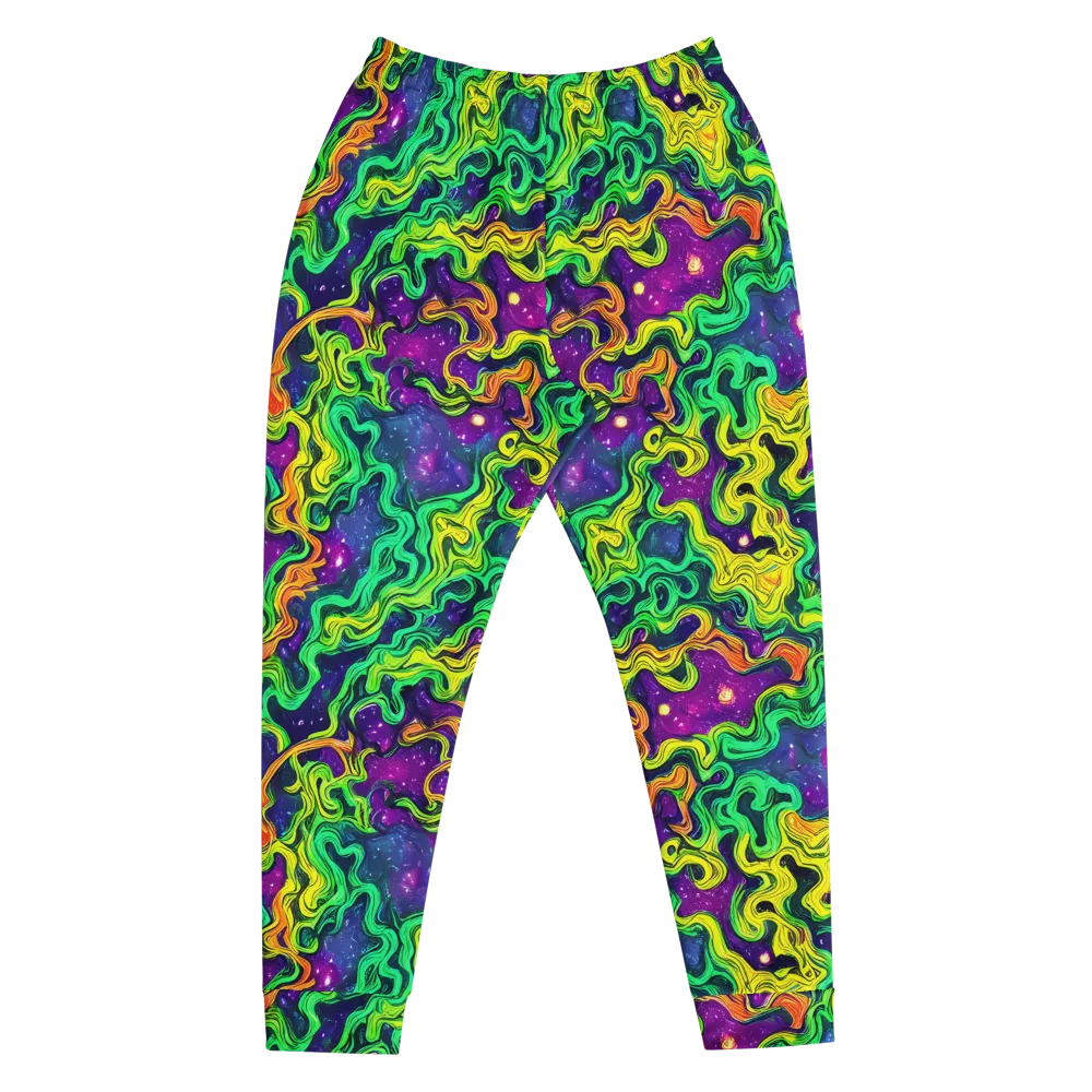 Jungle Comet on Men's Joggers — Front
