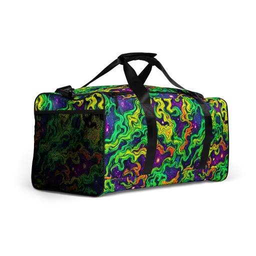 Jungle Comet on a Duffle Bag