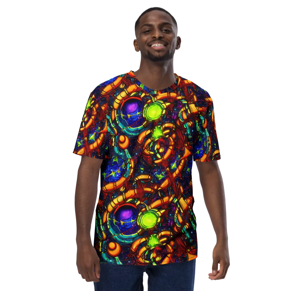 Radiant Machinery on Men's Crew Neck T-Shirt — Front