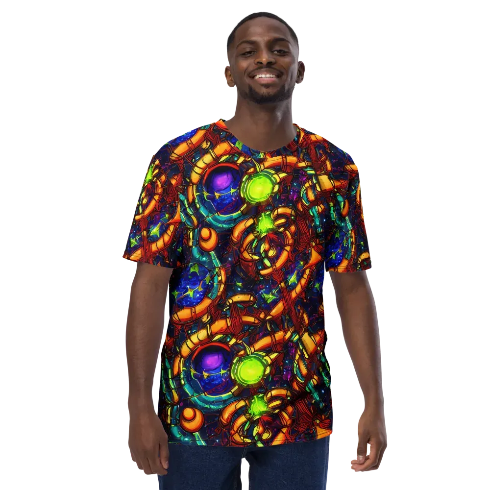 Radiant Machinery on Men's Crew Neck T-Shirt — Front