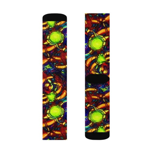 Radiant Machinery on a Socks