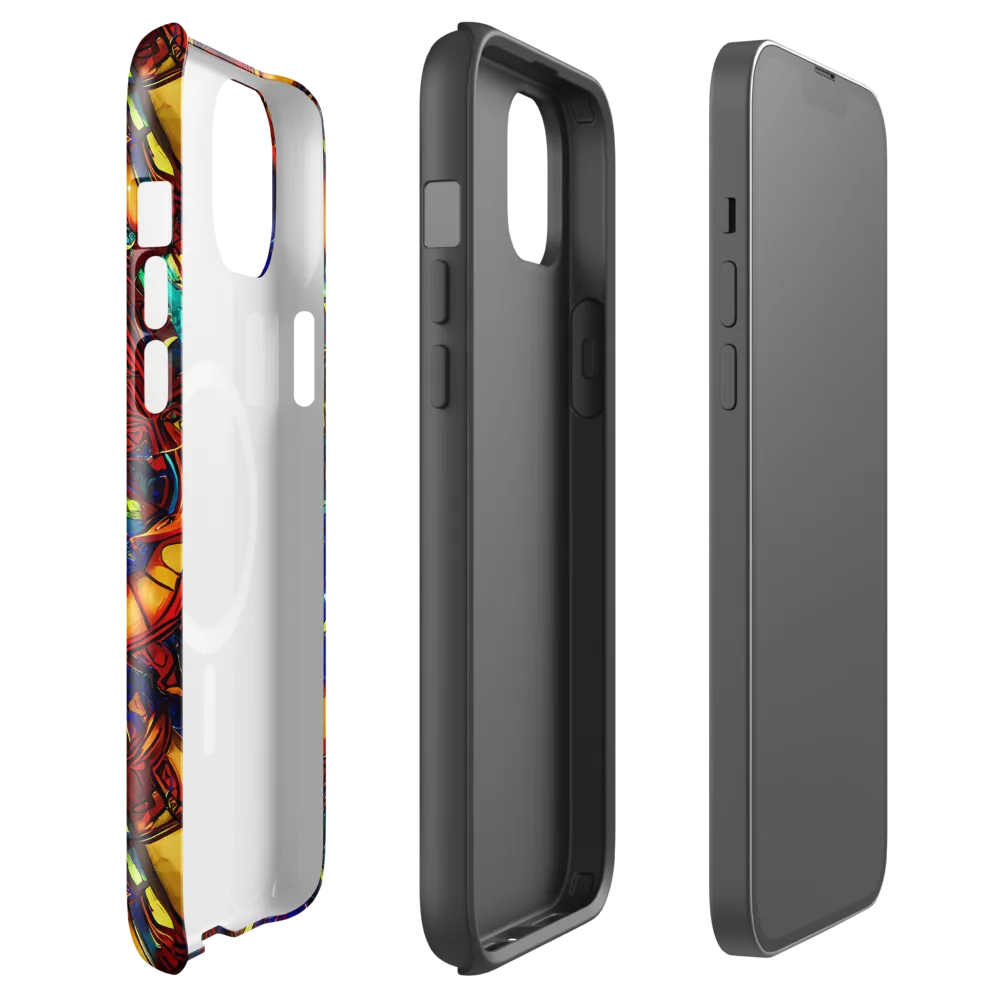 Radiant Machinery on MagSafe Tough Case for iPhone® — Front
