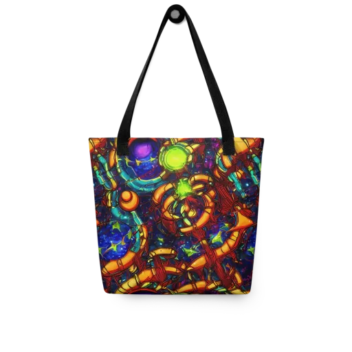 Radiant Machinery on a Tote Bag