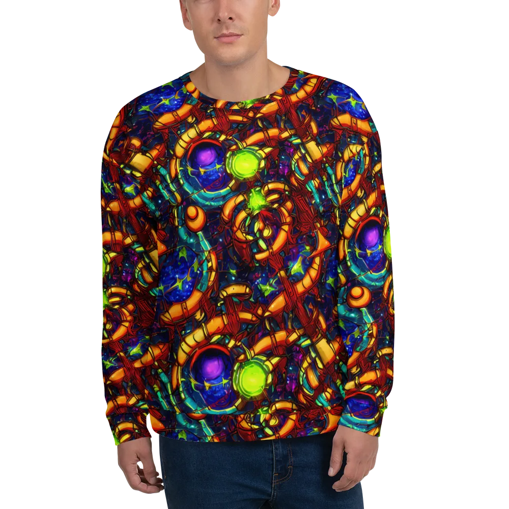 Radiant Machinery on Sweatshirt — Front