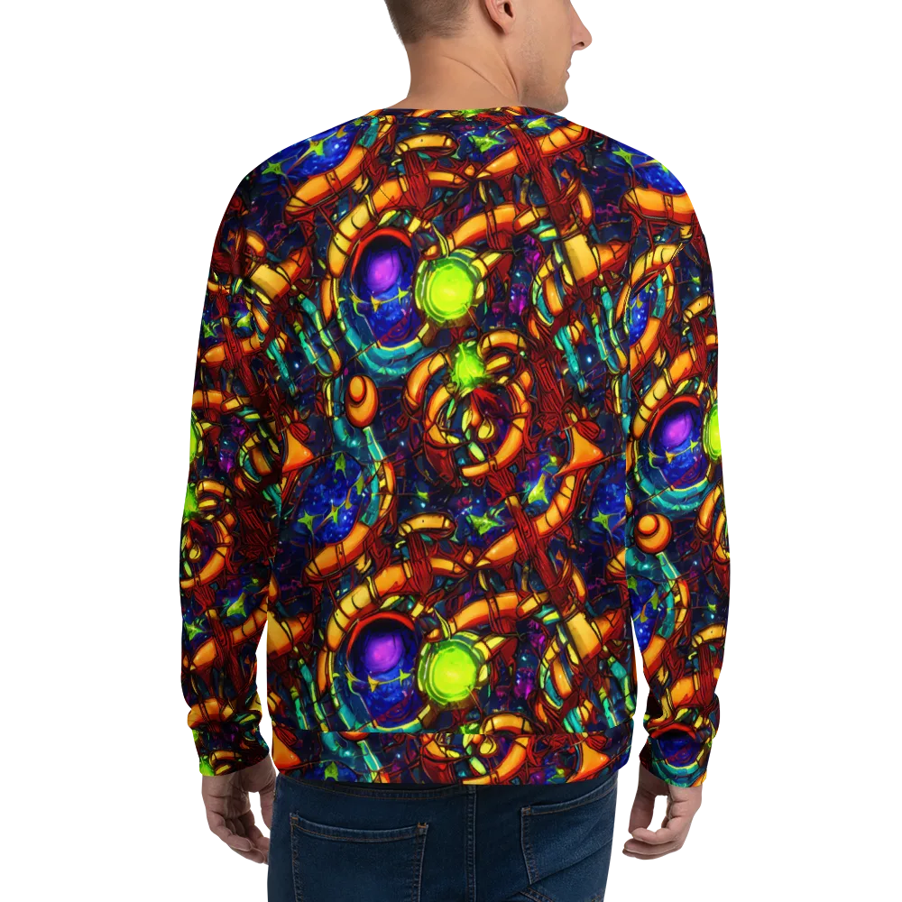 Radiant Machinery on Sweatshirt — Back