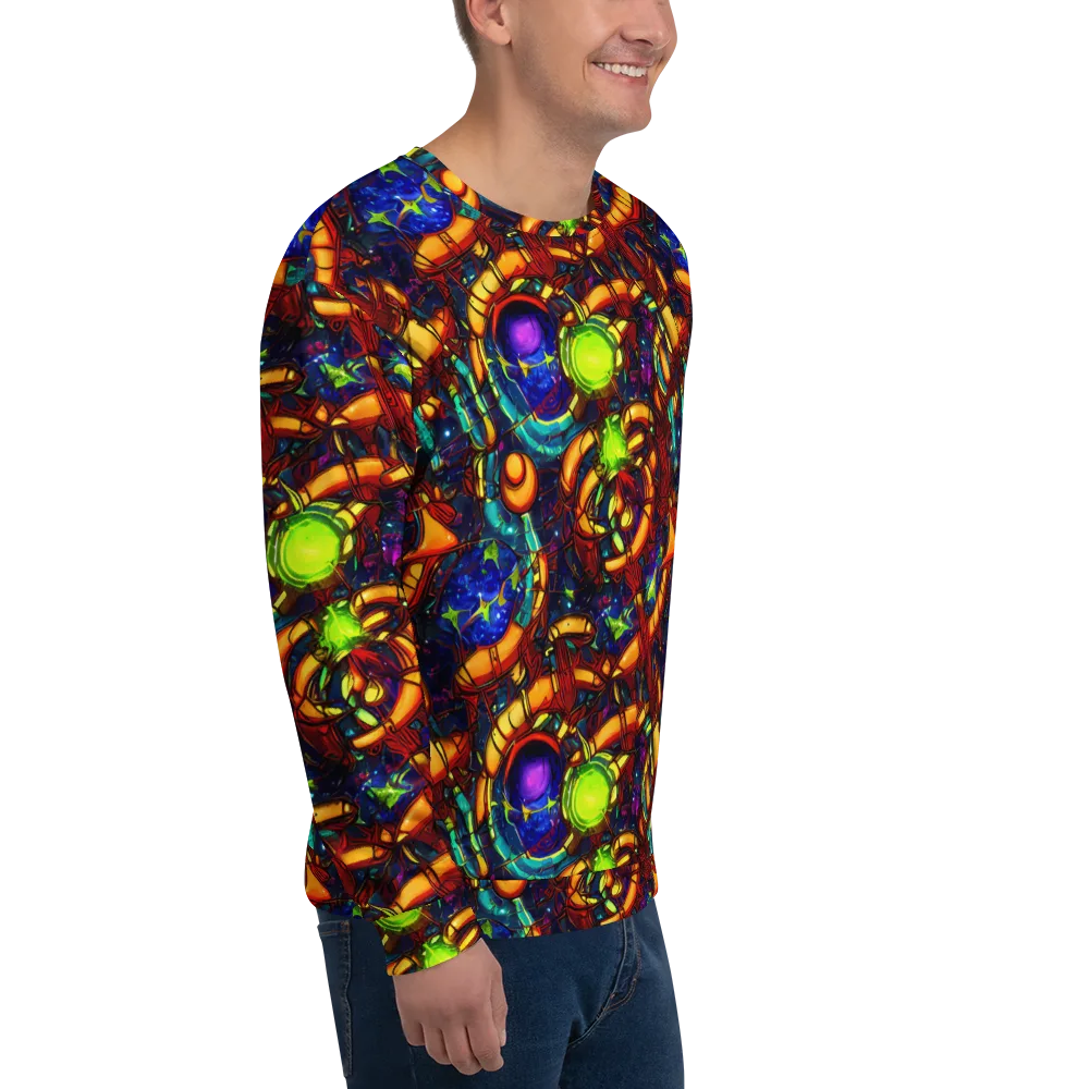 Radiant Machinery on Sweatshirt — Right Front