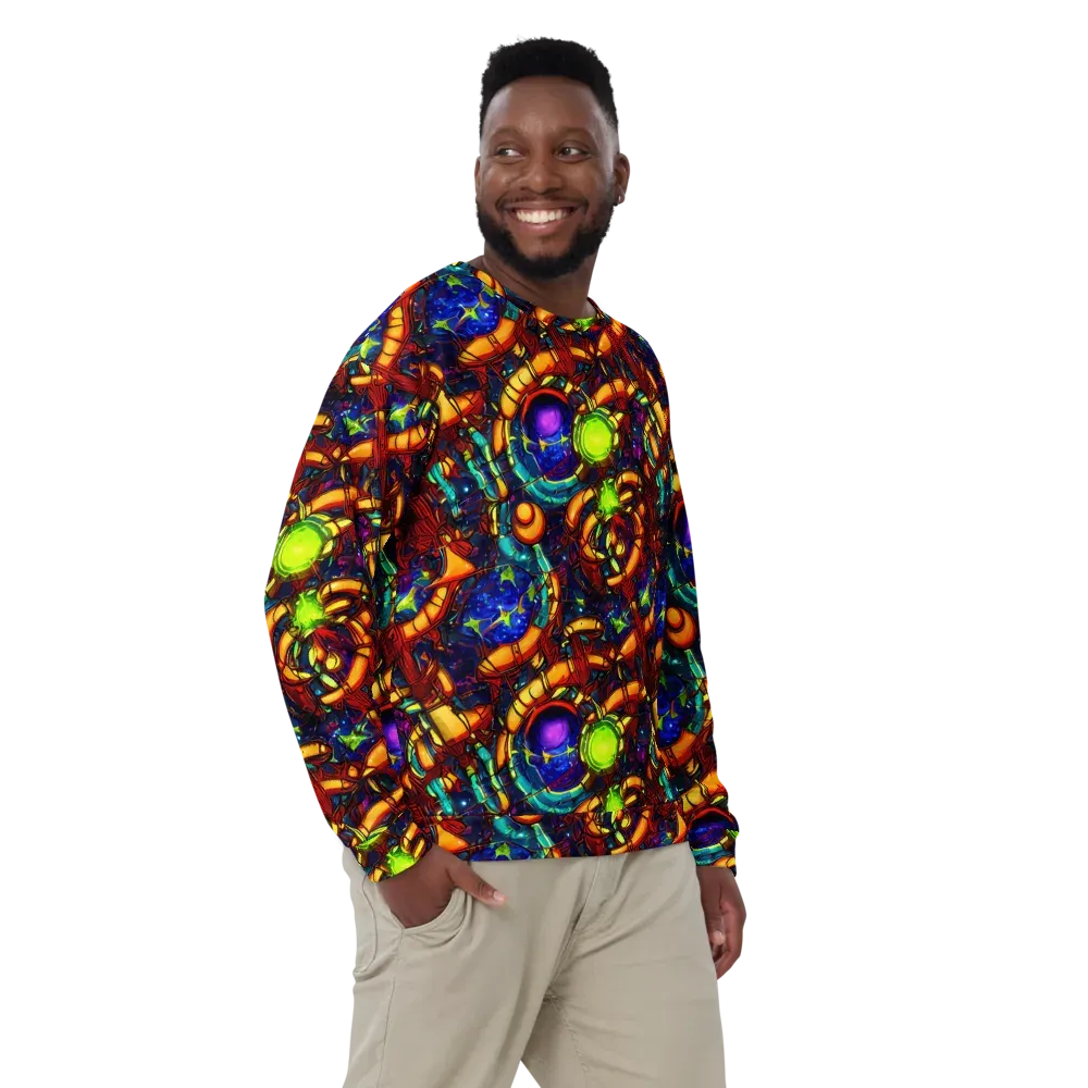 Radiant Machinery on Sweatshirt — Front