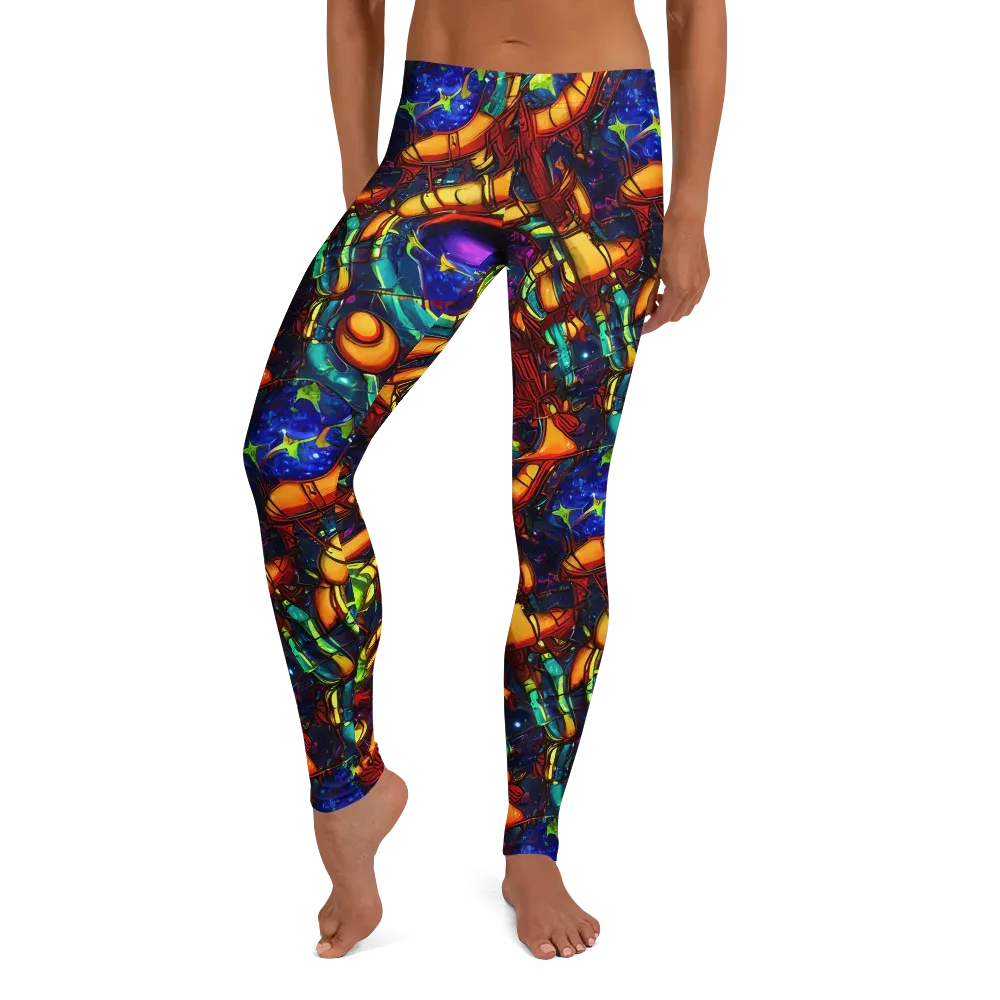 Radiant Machinery on Leggings — Front
