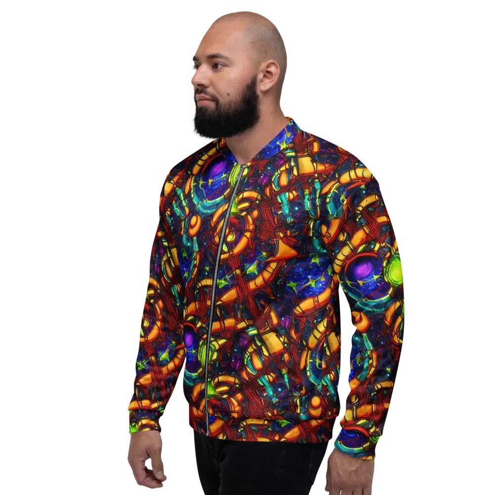 Radiant Machinery on Bomber Jacket — Left