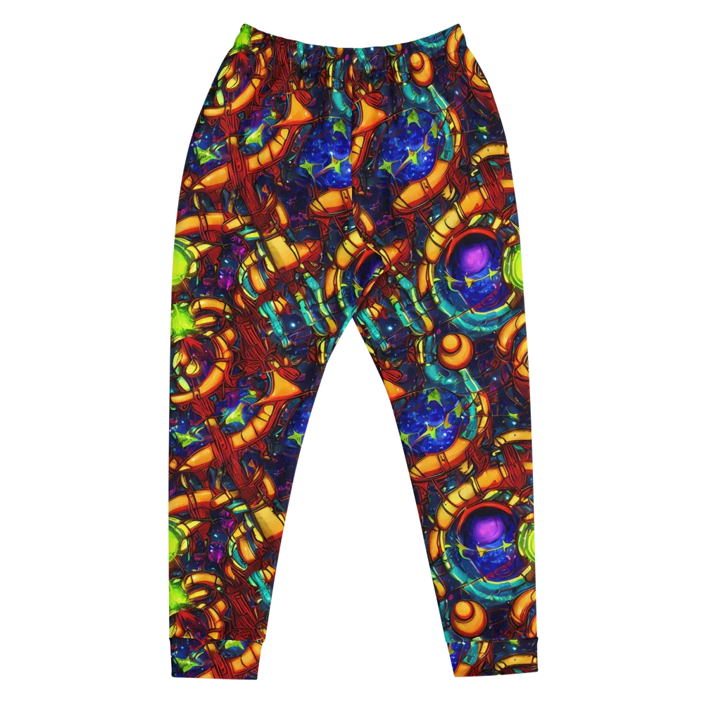 Radiant Machinery on Men's Joggers — Front