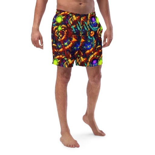 Radiant Machinery on a Swim Trunks